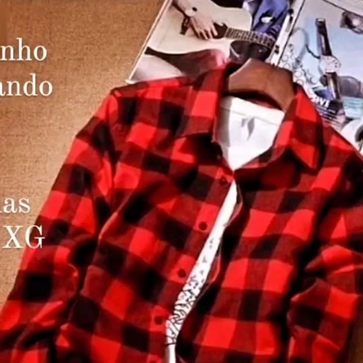 Camisa Xadrez de Flanela – King Of Monkeys